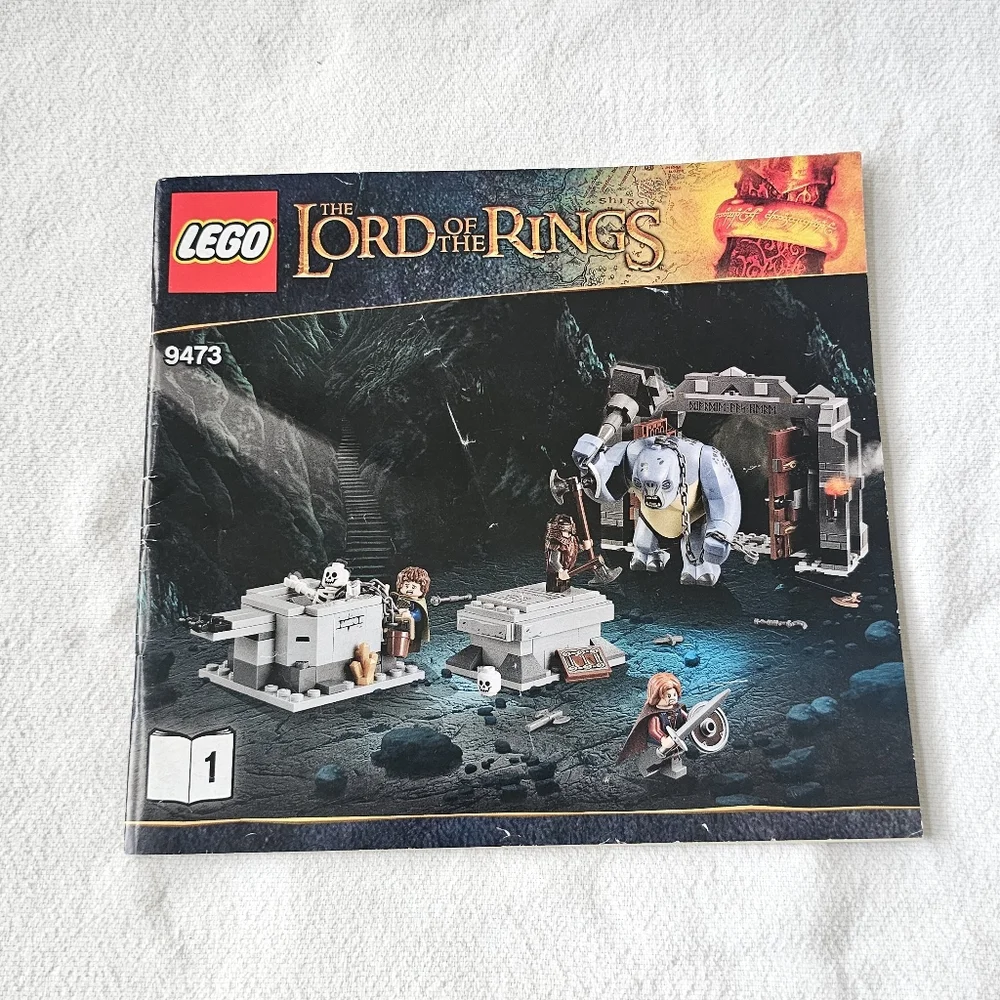 LEGO Lord of the Rings 9473 Vehicles 1 Instruction Manual Booklet Pamplet